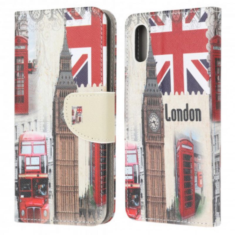 Lederhüllen Samsung Galaxy Xcover 5 Londoner Leben