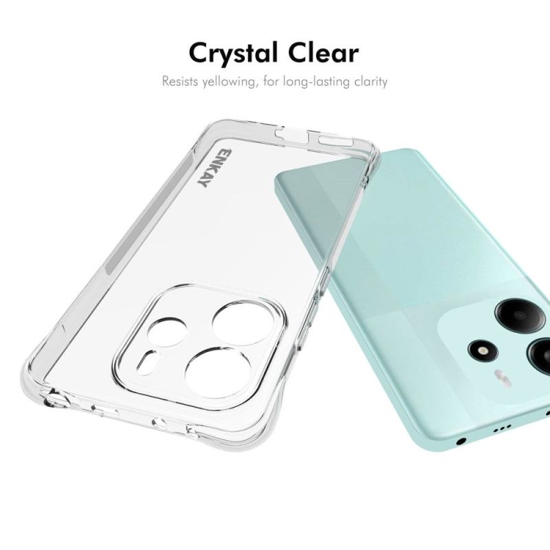 Hülle Xiaomi Redmi Note 14 4g Handyhülle Transparentes Enkay