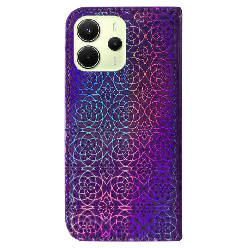 Lederhüllen Xiaomi Redmi Note 14 4g Disco-stil