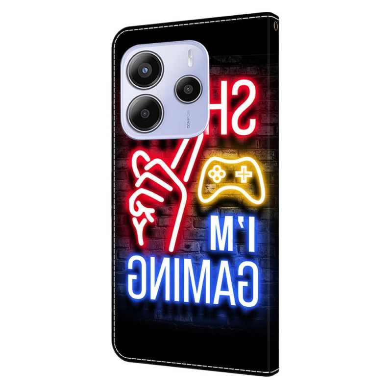 Lederhüllen Xiaomi Redmi Note 14 4g Handyhülle Gaming
