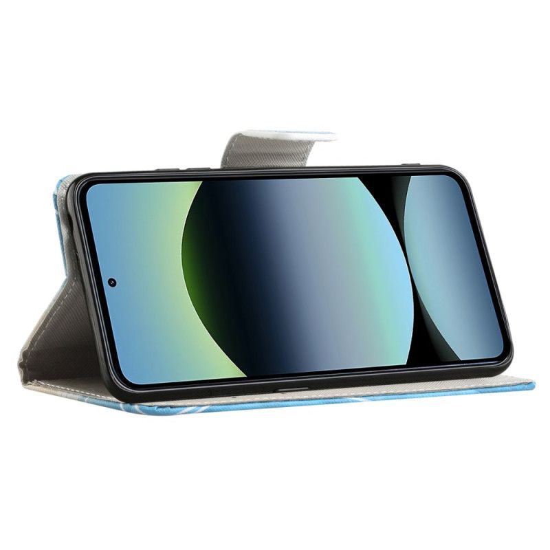 Lederhüllen Xiaomi Redmi Note 14 4g Handyhülle Grüner Baum