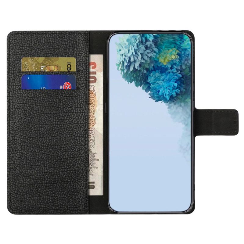 Lederhüllen Xiaomi Redmi Note 14 4g Handyhülle Litschi-textur