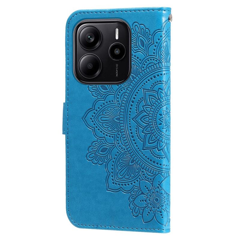 Lederhüllen Xiaomi Redmi Note 14 4g Handyhülle Mandala-muster
