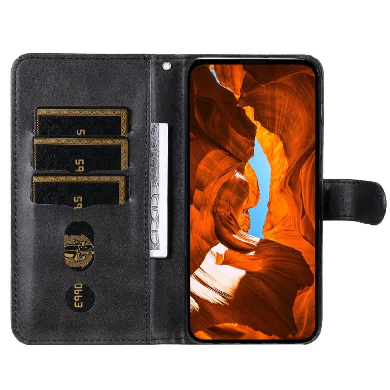 Lederhüllen Xiaomi Redmi Note 14 4g Handyhülle Reißverschlussgeldbörse