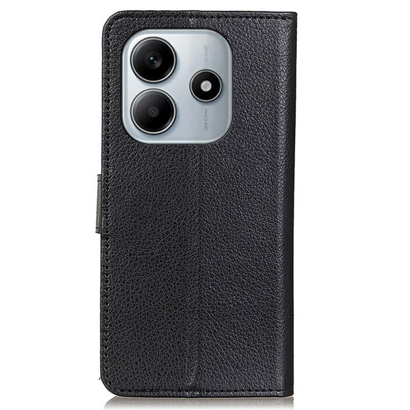 Lederhüllen Xiaomi Redmi Note 14 4g Traditionelles Kunstleder