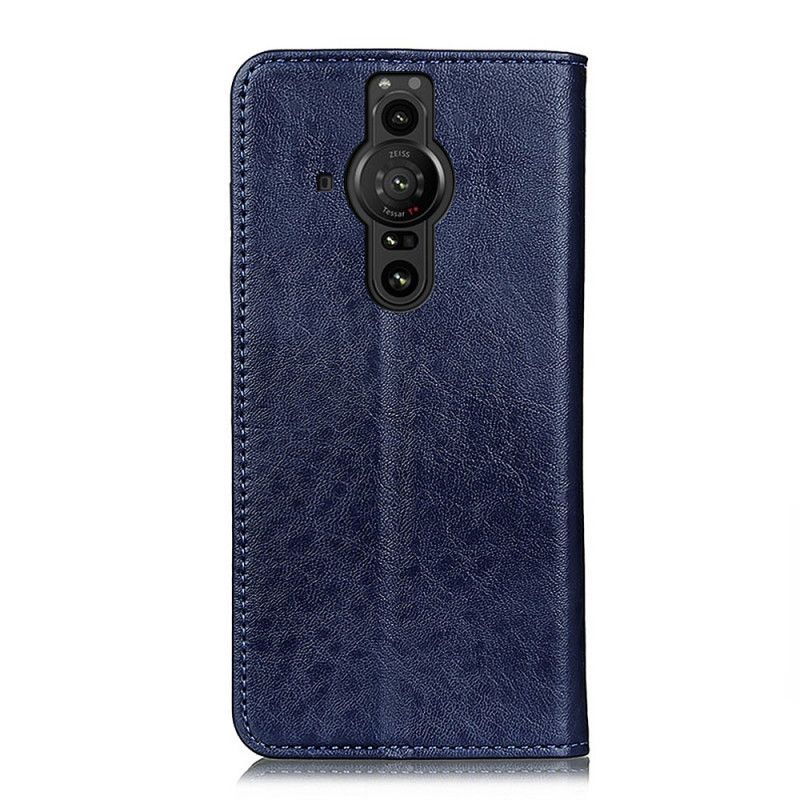 Flip Case Sony Xperia Pro-i Strukturiertes Kunstleder