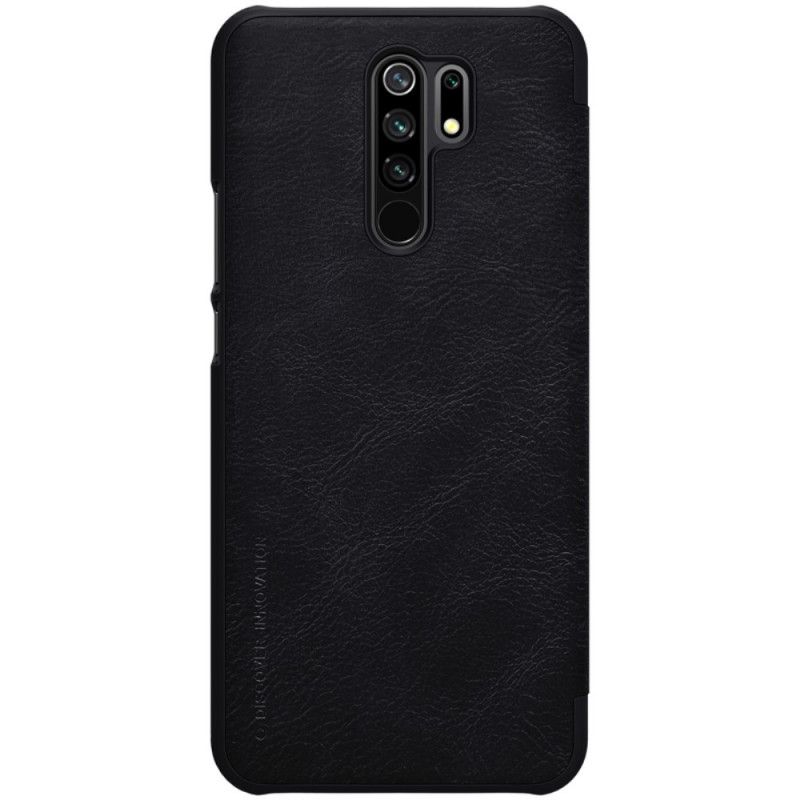 Flip Case Xiaomi Redmi 9 Schwarz Nillkin-Qin-Serie