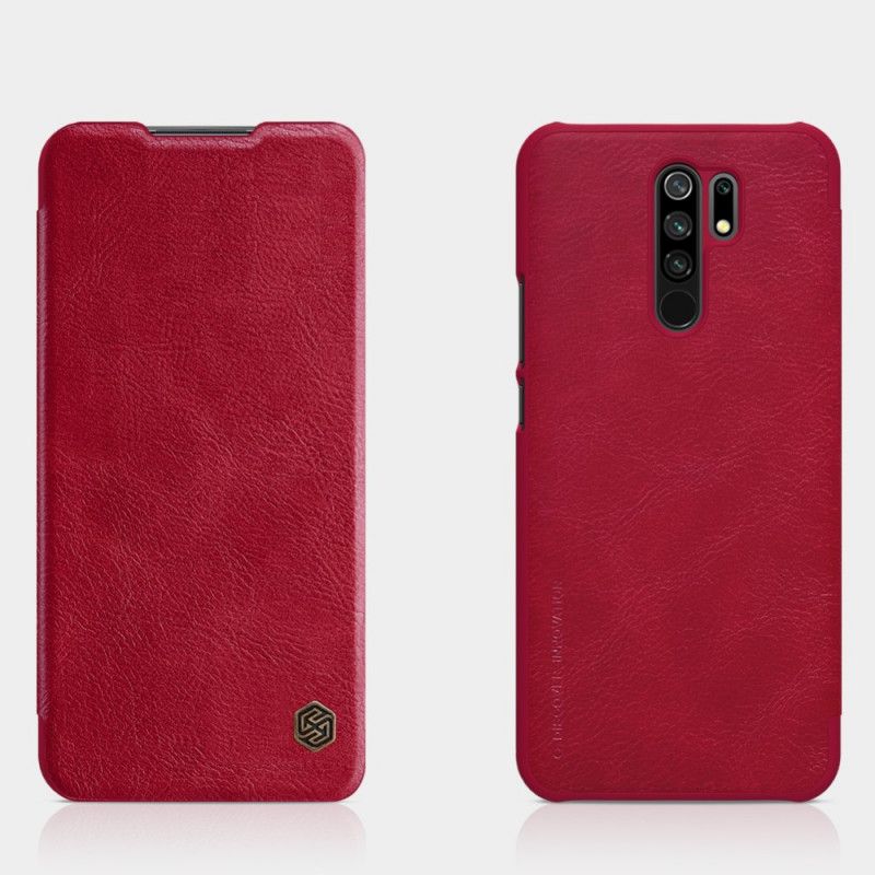 Flip Case Xiaomi Redmi 9 Schwarz Nillkin-Qin-Serie