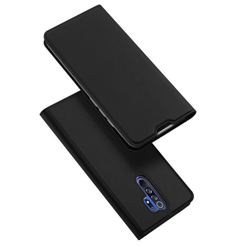 Flip Case Xiaomi Redmi 9 Schwarz Pro-Dux-Ducis-Haut