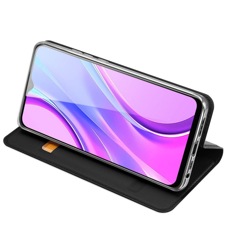 Flip Case Xiaomi Redmi 9 Schwarz Pro-Dux-Ducis-Haut
