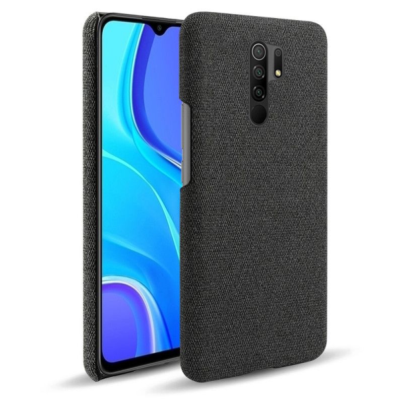 Hülle Für Xiaomi Redmi 9 Schwarz Ksq Schickes Gewebe