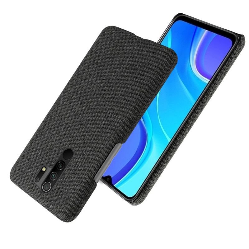 Hülle Für Xiaomi Redmi 9 Schwarz Ksq Schickes Gewebe