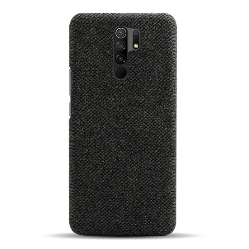 Hülle Für Xiaomi Redmi 9 Schwarz Ksq Schickes Gewebe