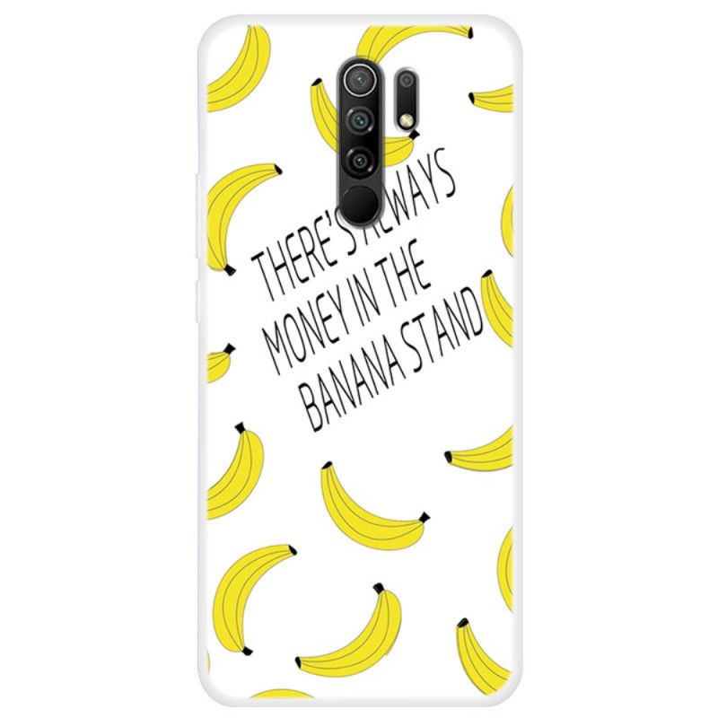 Hülle Xiaomi Redmi 9 Handyhülle Transparentes Bananengeld