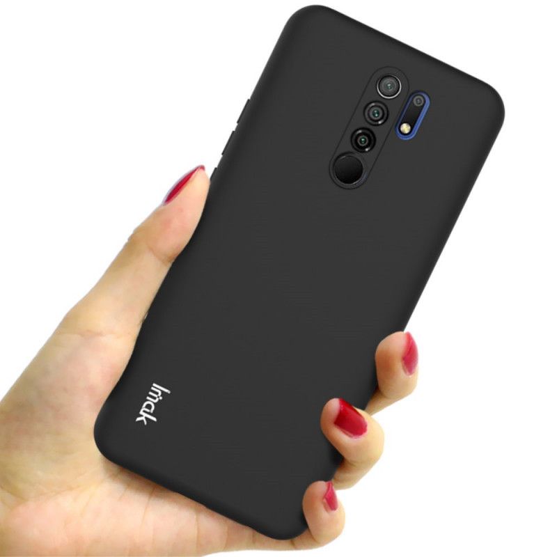 Hülle Xiaomi Redmi 9 Schwarz Fällfarben Der Imak Uc-2-Serie