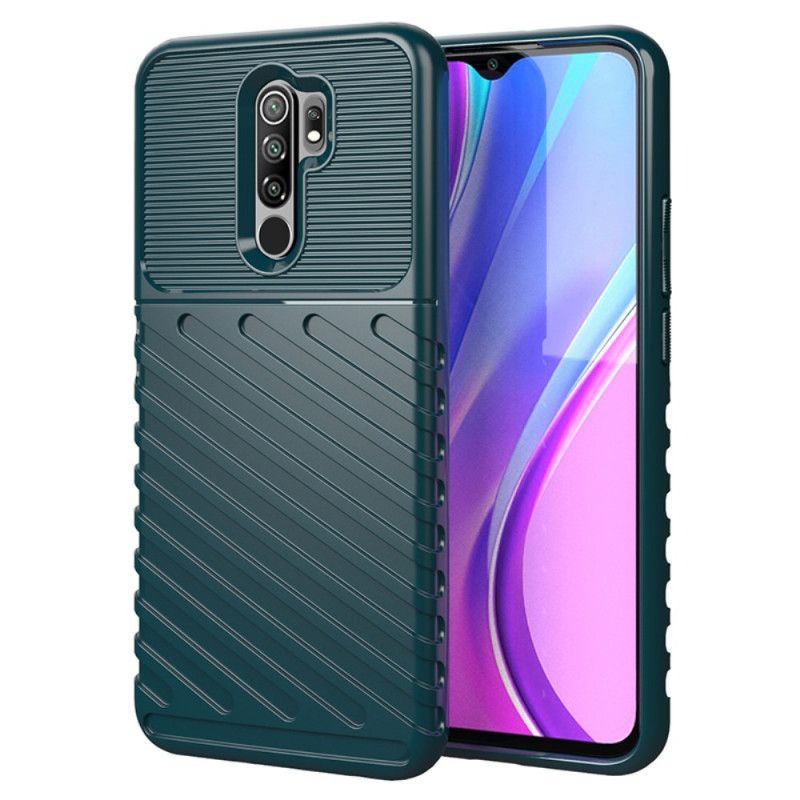 Hülle Xiaomi Redmi 9 Schwarz Handyhülle Donnerserie