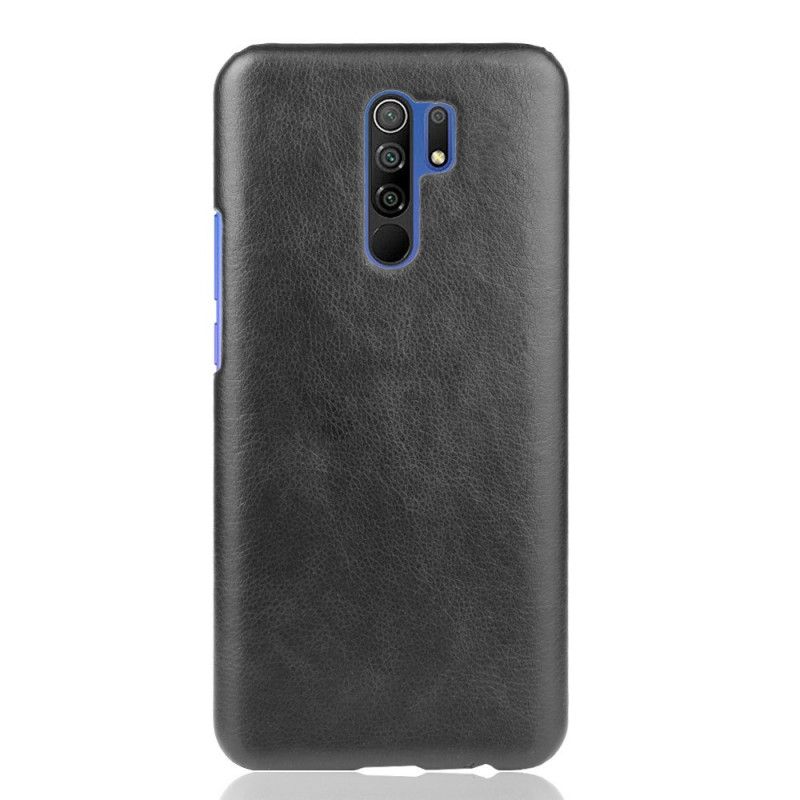 Hülle Xiaomi Redmi 9 Schwarz Performance-Ledereffekt