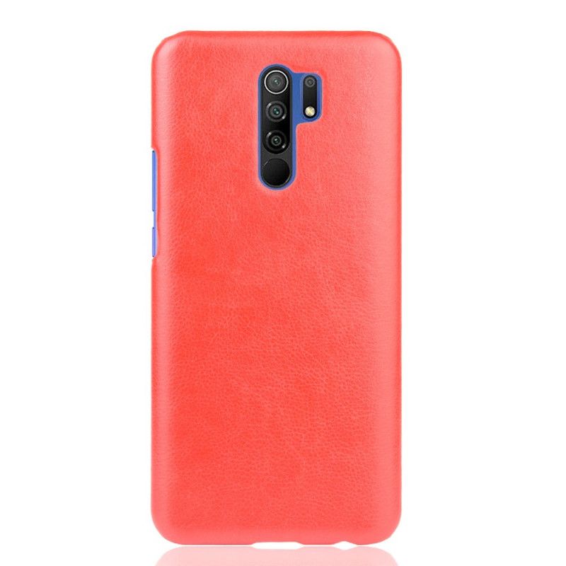 Hülle Xiaomi Redmi 9 Schwarz Performance-Ledereffekt