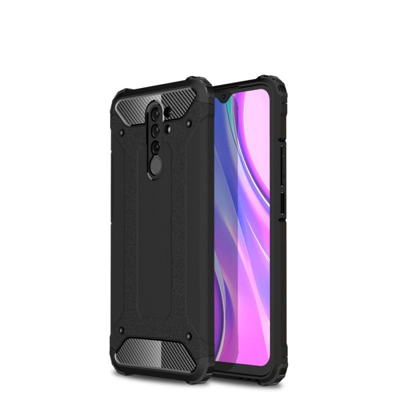 Hülle Xiaomi Redmi 9 Schwarz Überlebender