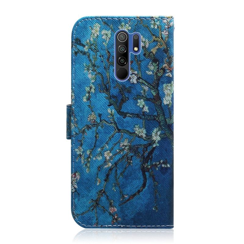 Lederhüllen Xiaomi Redmi 9 Blühender Ast