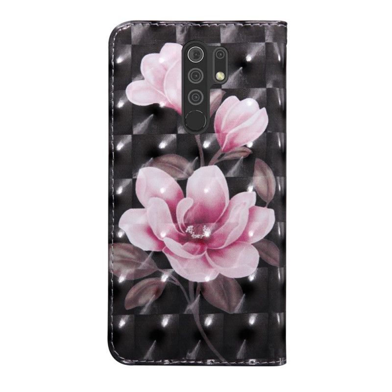 Lederhüllen Xiaomi Redmi 9 Blüten Blühen