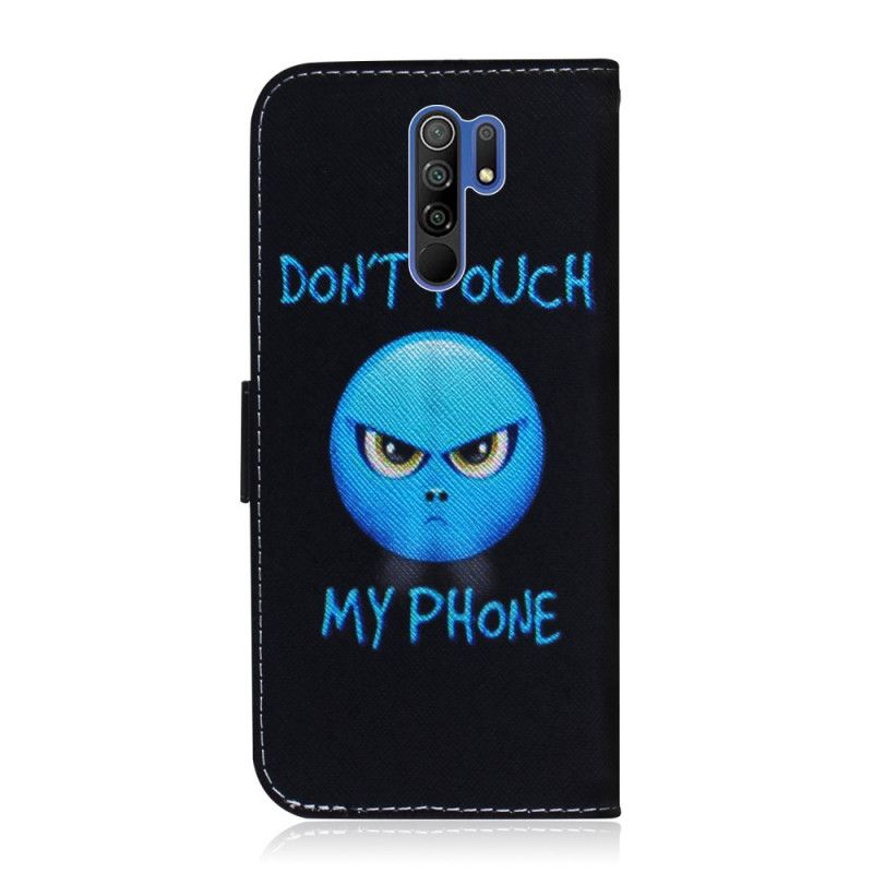 Lederhüllen Xiaomi Redmi 9 Emoji-Telefon