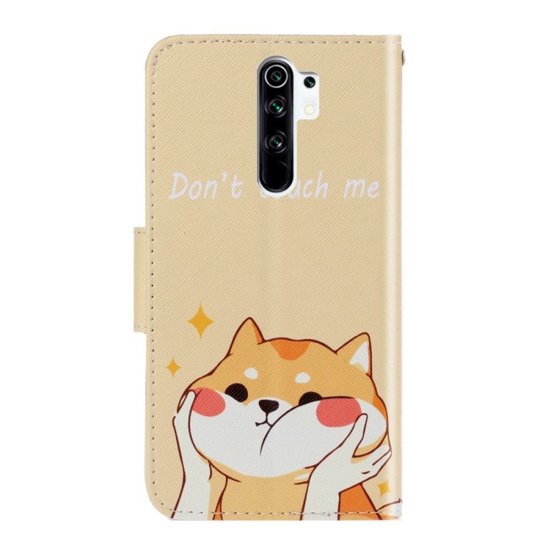 Lederhüllen Xiaomi Redmi 9 Handyhülle Katze Fass Mich Nicht Mit Tanga An