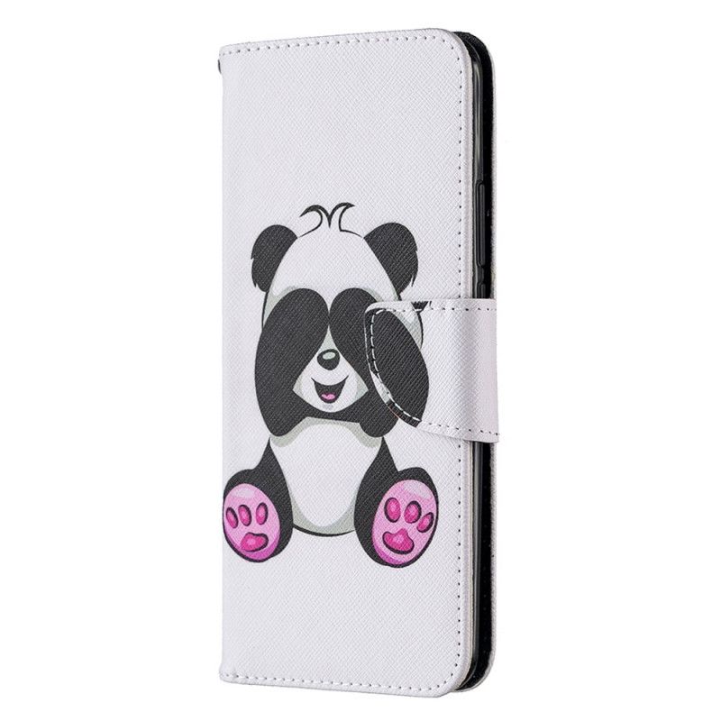 Lederhüllen Xiaomi Redmi 9 Lustiger Panda