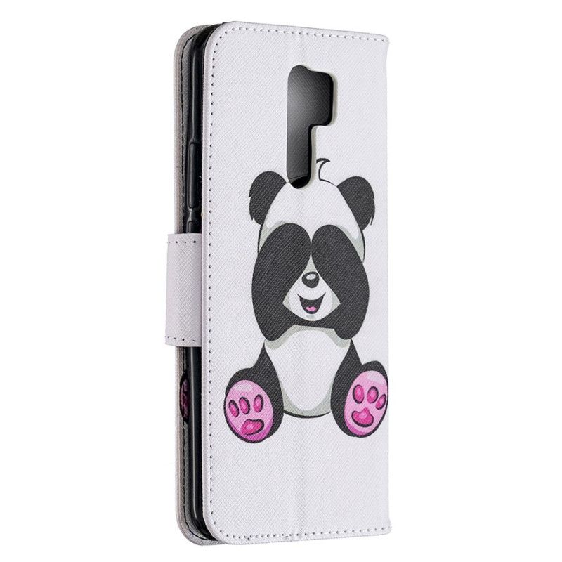 Lederhüllen Xiaomi Redmi 9 Lustiger Panda