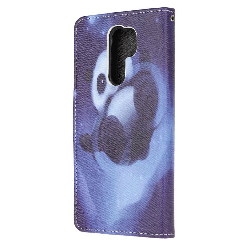 Lederhüllen Xiaomi Redmi 9 Panda-Raum Mit Tanga