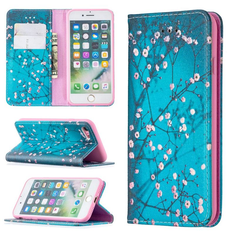 Flip Case iPhone 7 / 8 / SE 2 Blühende Zweige