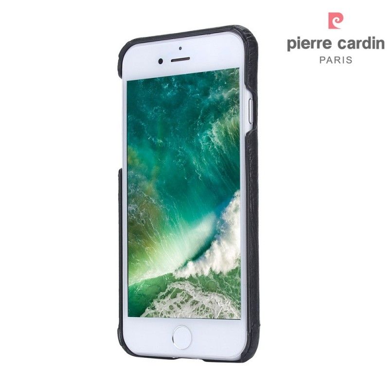 Hülle Für iPhone 7 / 8 / SE 2 Grau Pierre Cardin Leder