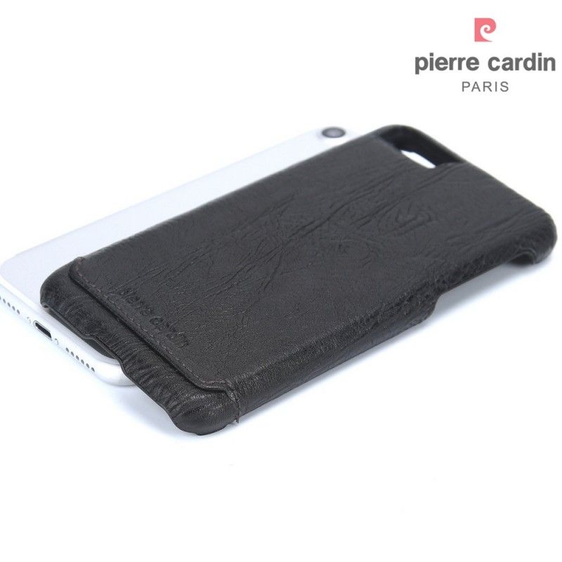 Hülle Für iPhone 7 / 8 / SE 2 Grau Pierre Cardin Leder