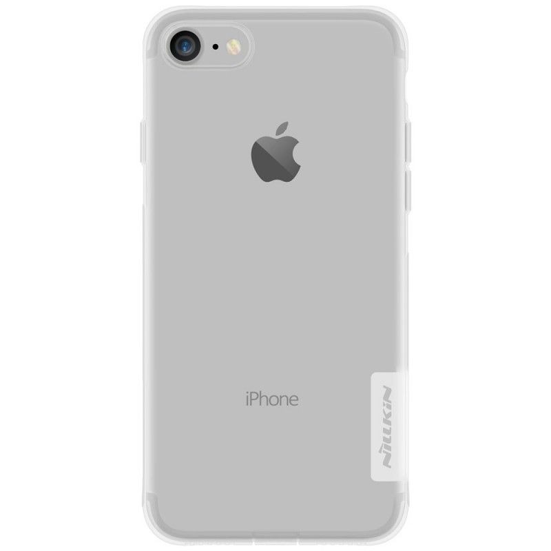 Hülle Für iPhone 7 / 8 / SE 2 Grau Transparenter Nillkin