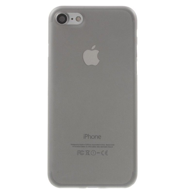 Hülle iPhone 7 / 8 / SE 2 Grau Ultrafein Matt