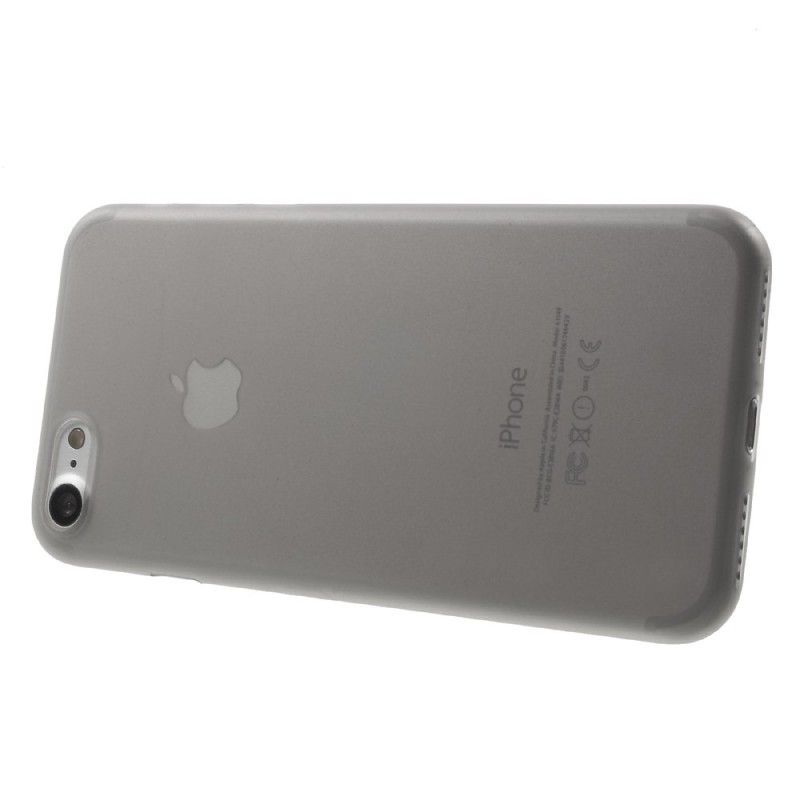 Hülle iPhone 7 / 8 / SE 2 Grau Ultrafein Matt
