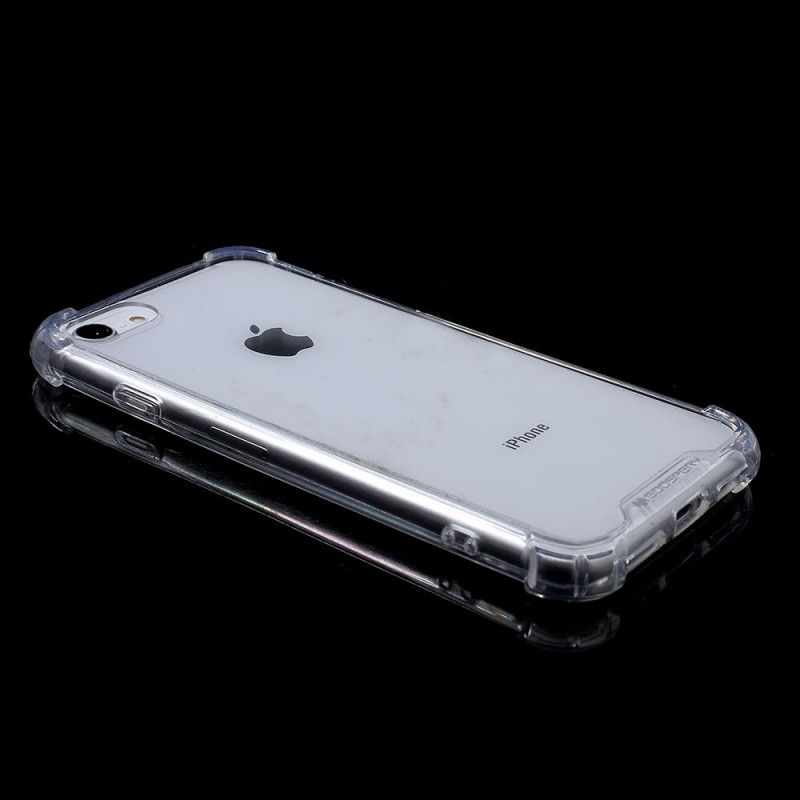 Hülle iPhone 7 / 8 / SE 2 Transparente Quecksilbergänsehaut