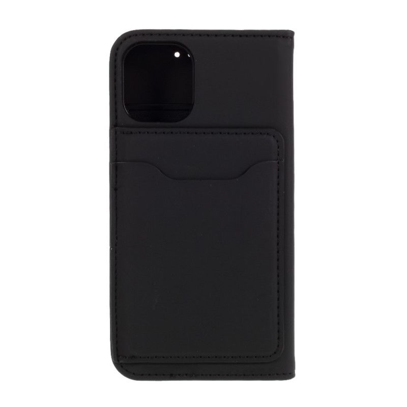 Flip Case iPhone 12 Mini Schwarz Unterstützungskarteninhaber