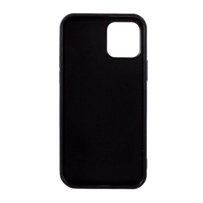 Hülle Für iPhone 12 Mini Schwarz Herzkartenhalter