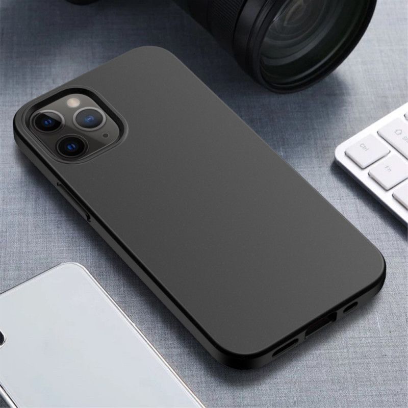 Hülle Für iPhone 12 Mini Schwarz Weizenstrohdesign