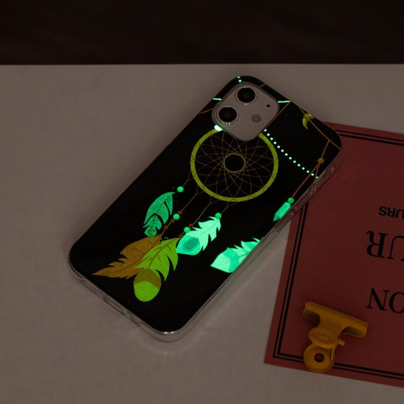 Hülle iPhone 12 Mini Einzigartiger Fluoreszierender Traumfänger