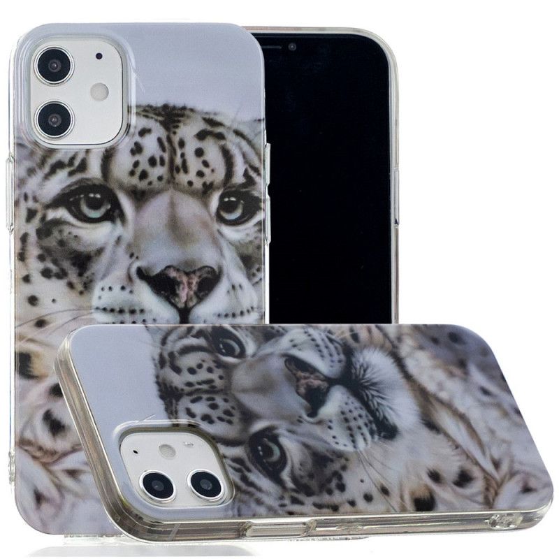 Hülle iPhone 12 Mini Handyhülle Königlicher Tiger
