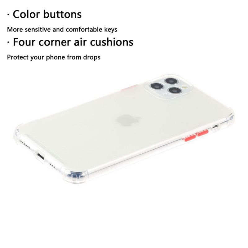 Hülle iPhone 12 Mini Schwarz Farbig Verstärkte Ecken