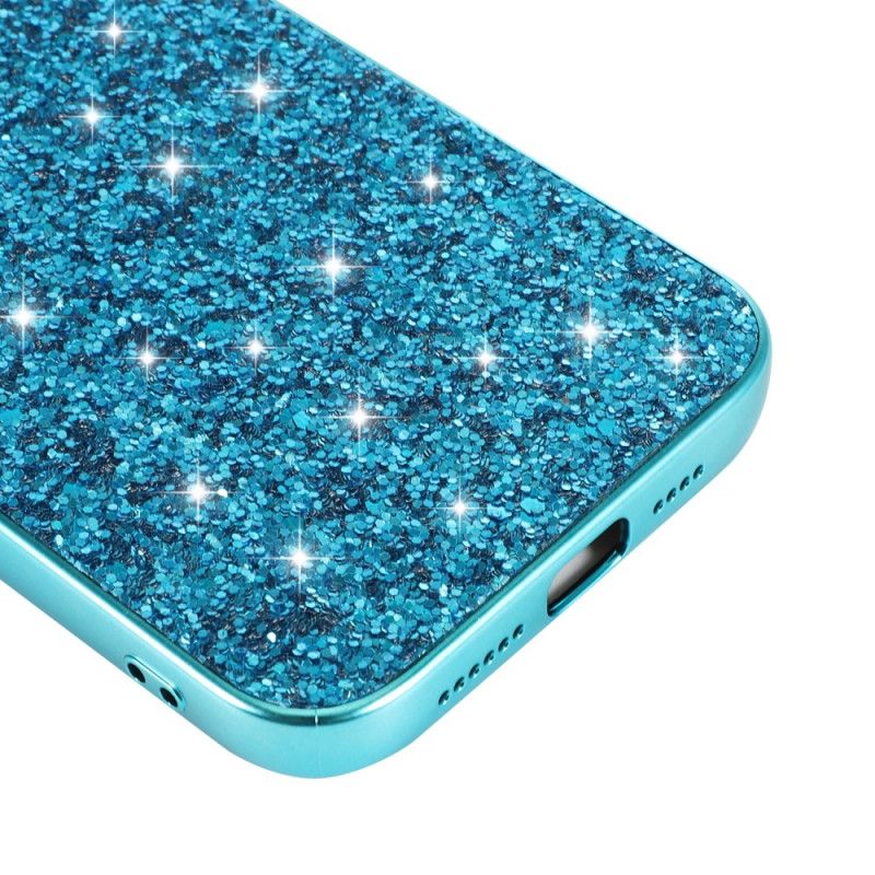 Hülle iPhone 12 Mini Schwarz Premium Glitter