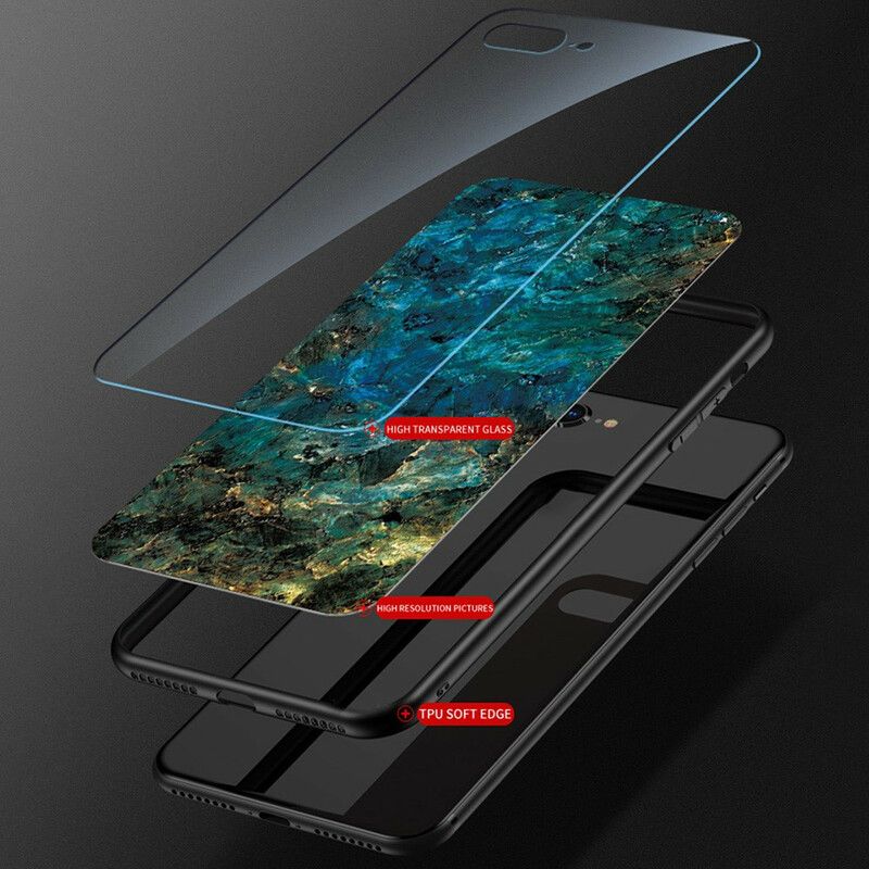 Hülle Für Xiaomi Mi 11 Ultra Gehärtetes Glas In Marmorfarben