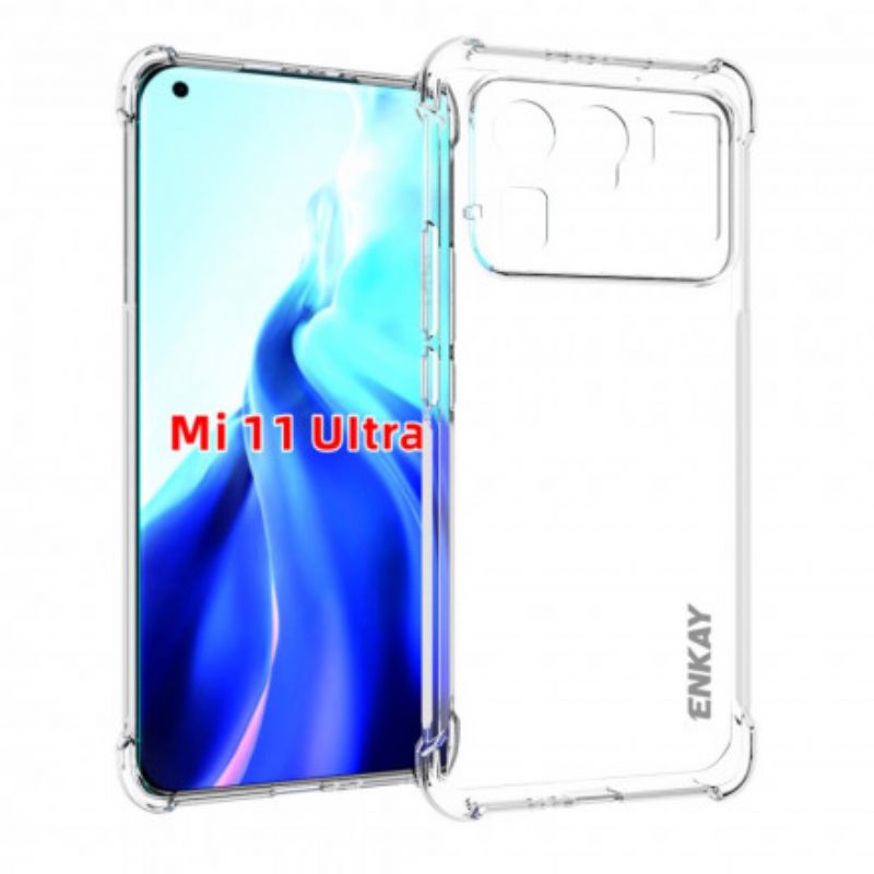 Hülle Xiaomi Mi 11 Ultra Handyhülle Combo Enkay Aus Gehäuse Und Gehärtetem Glas