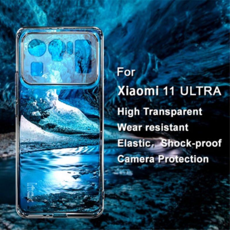 Hülle Xiaomi Mi 11 Ultra Handyhülle Imak Uc-5 Durchsichtig