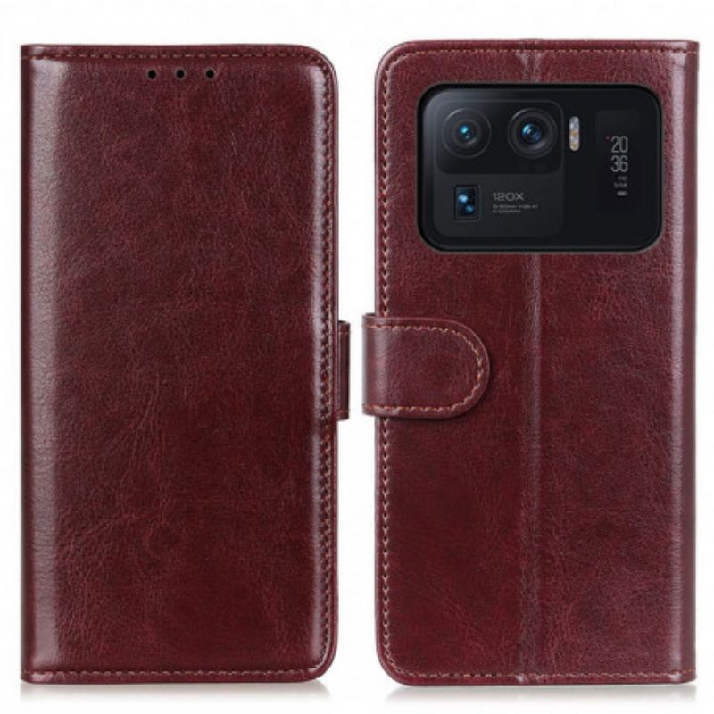 Lederhüllen Für Xiaomi Mi 11 Ultra Kunstleder-finesse