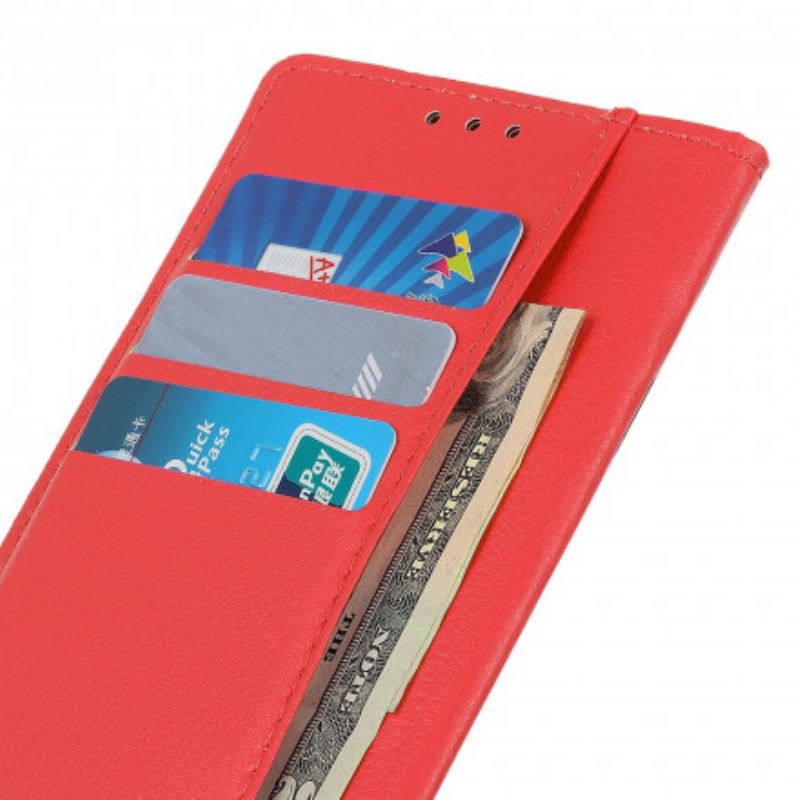 Lederhüllen Xiaomi Mi 11 Ultra Klassisches Litschi-kunstleder