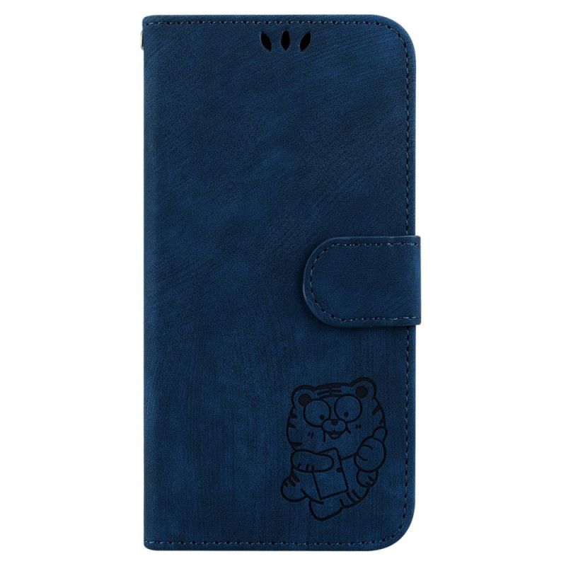 Lederhüllen Für Realme 12 / 12x 5g Süßer Tiger